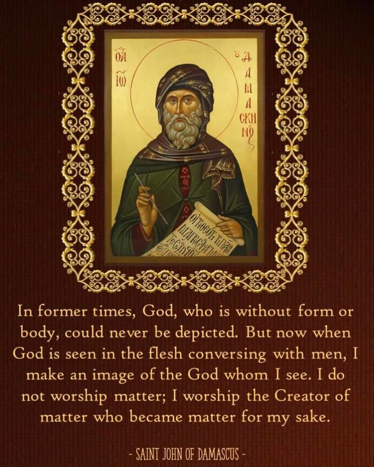 St. John of Damascus on the Holy Icons